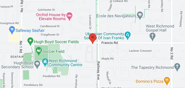 map of 1907 4900 FRANCIS ROAD